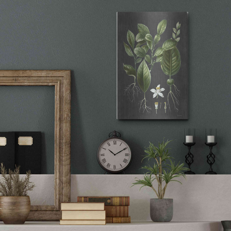 «Citrus Botanical» par lettré et doublé, H 16 po x l 12 po