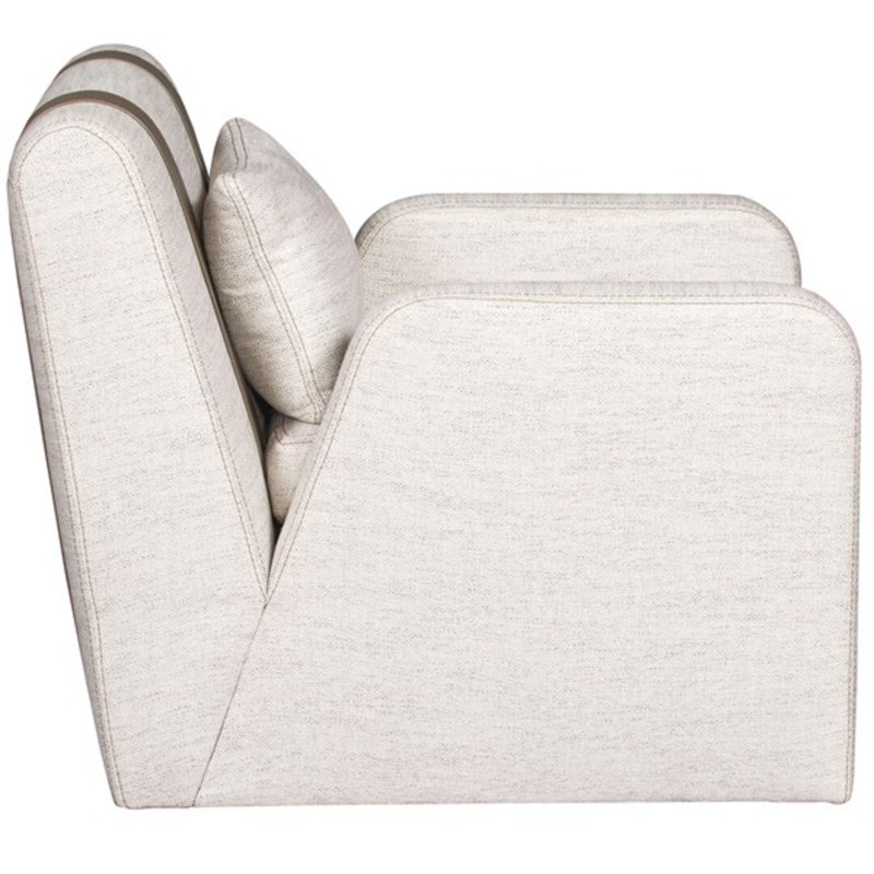 Colvin Swivel Armchair, Navada Mushroom