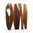 French-Style Solid Wood Irregular Folding Screen