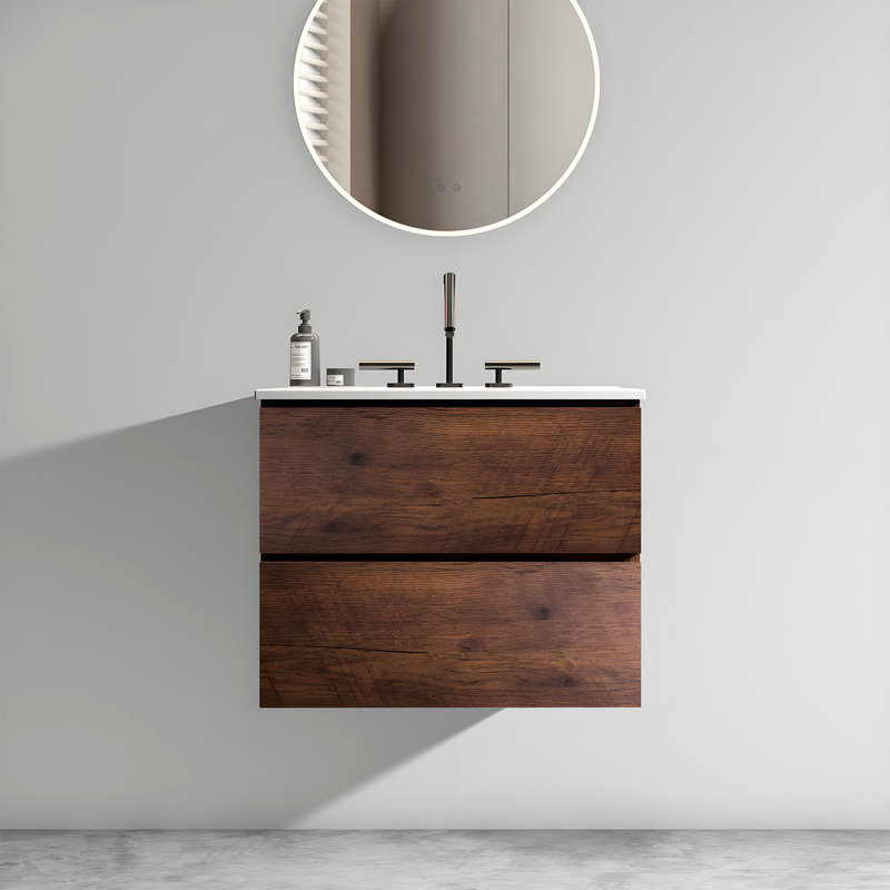 Ensemble de meuble-lavabo 2 tiroirs Modern