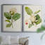 «Magnolia Flowers I», ensemble de 2 reproductions d'art sur toile encadrées-2102747808-2102747812