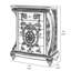 Commode 5 tiroirs Dove