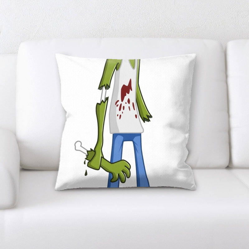 Coussin décoratif zombie