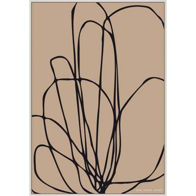 Julieta Tracings 3 par Romina Gadler - impression d'un seul cadre