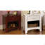 One Drawer Wooden Nightstand