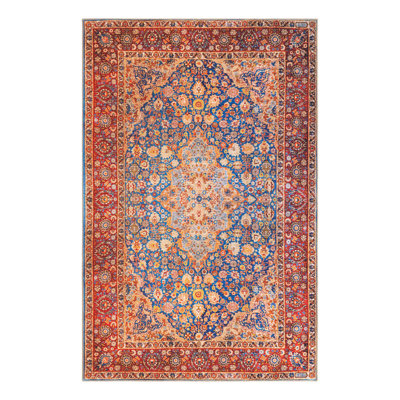 Chenille Geometric Indoor Rug