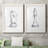 " Chess Piece Study I " 2 Piece Art Painting-347903234-347903243