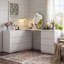 Bureau de coiffeuse avec 9 tiroirs Brance