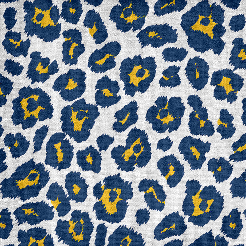 Lucida Bath Towel, Polyester/Cotton Blend, White/Gold/Navy Blue