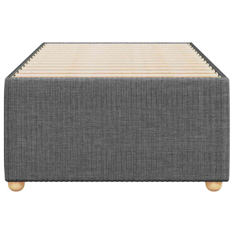 Sontich Upholstered Bed, Single (3'), Dark Grey