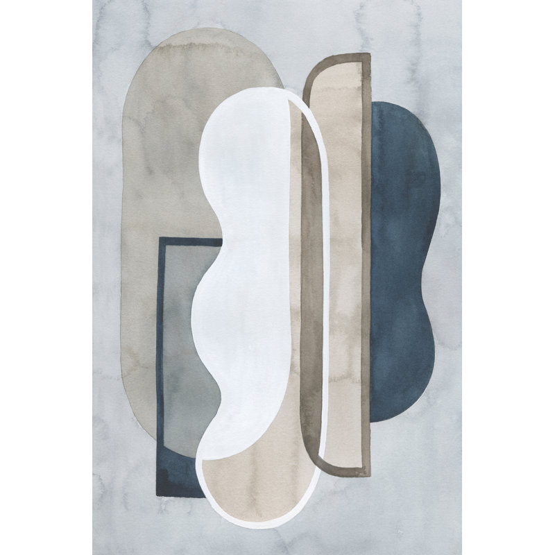 Shapes And Shadows II by Grace Popp - Wrapped Canvas Print, 91 cm H x 61 cm W