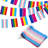 Abbad 32pcs Assorted Rainbow String Flags - 4 Mixed Pennant Banners with LGBT, Pansexuality, Bisexuality, and Transgender - 32 Flags 26 Feet