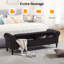 Banc de rangement en similicuir 66,9 po Cleota-1025817482-1018526566