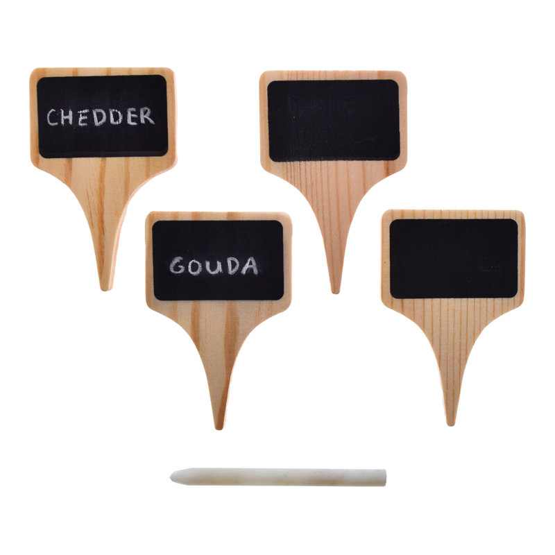 Marqueur à fromage en bois