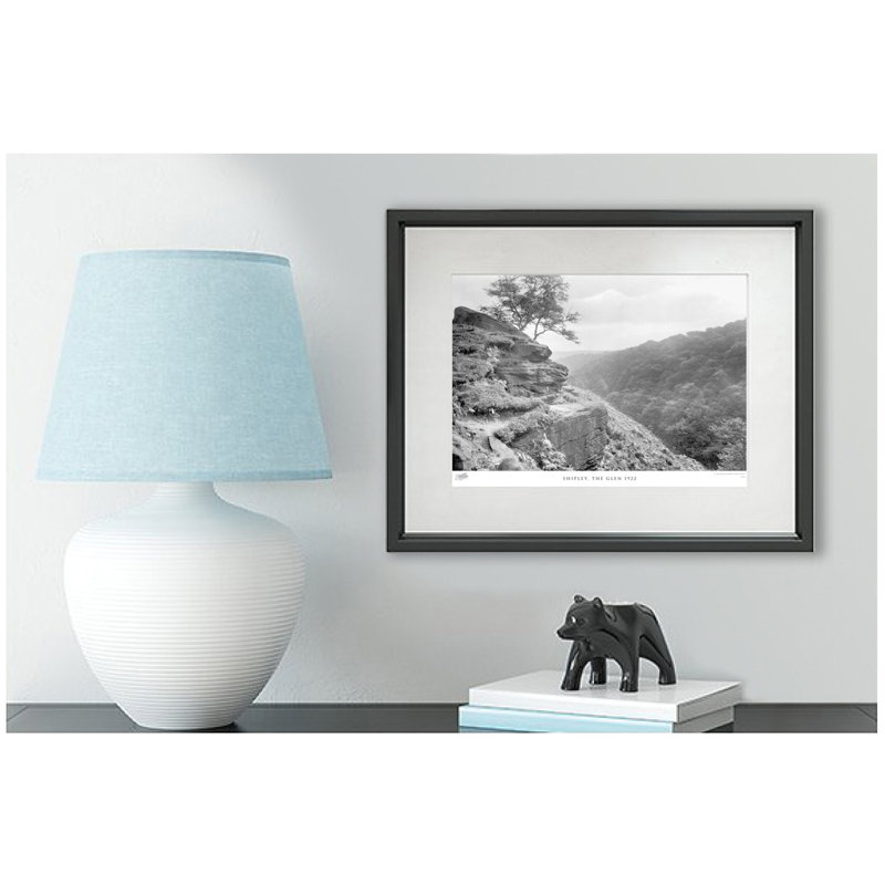 Shipley, The Glen 1922 by Francis Frith - Single Picture Frame Print, 60cm H x 80cm W x 2.3cm D