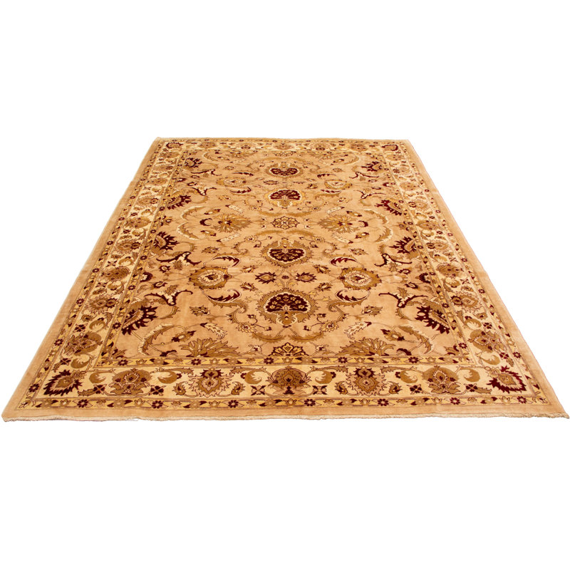 Deok One-of-a-Kind 10'1" X 13'1" New Age Wool Area Rug in