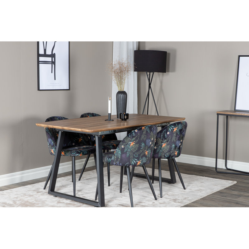 Rowley Butterfly Leaf Dining Set