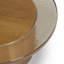 Shira Coffee Table-Smoked Brown Cast Glass-1467683922