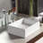 Barclay Redkey 14.62'' White Vitreous China Rectangular Bathroom Sink