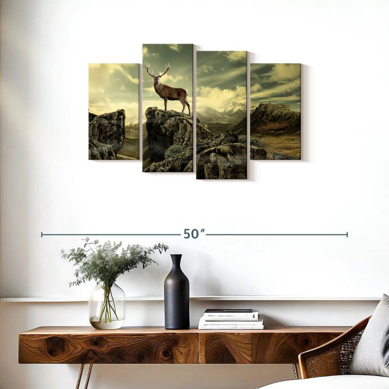 Brampt Deer Adventurer, 22" H x 36" W