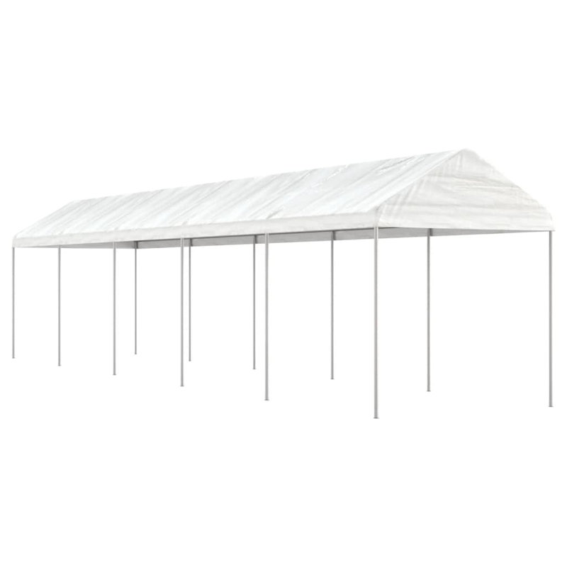 Dakota Fields Gazebo With Roof White 11.15X2.28X2.69 M Polyethylene