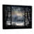 Black Floater Framed