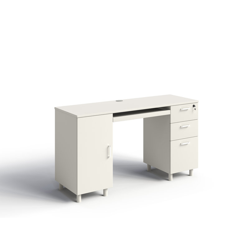 Alpheratz Computer Desk, White