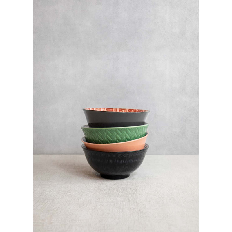 4 Piece Designed for Life Cereal Bowl Set