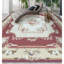 Hand-Knotted High-Quality Wine and Gold Area Rug