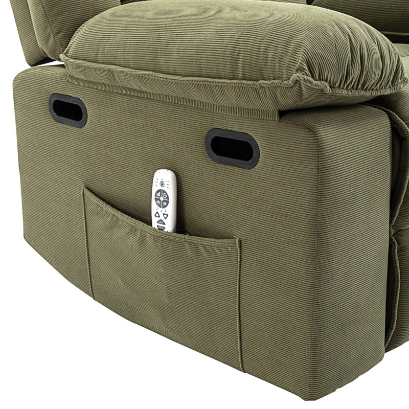 Fauteuil de massage chauffant, Lin vert