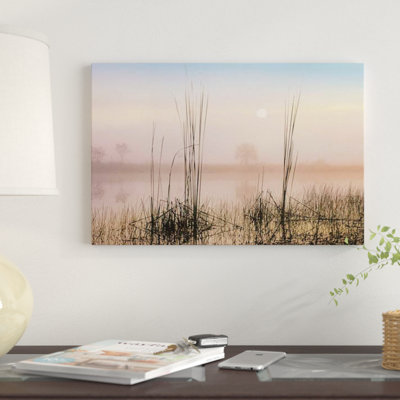 «Reeds in Sweet Bay Pond, Everglades National Park, Florida», reproduction de photo sur toile