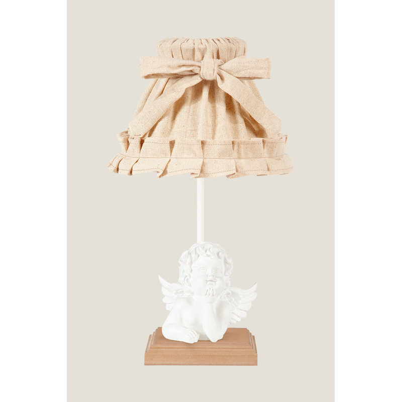 Lampe de table 16,5 po, Naturel, Beige