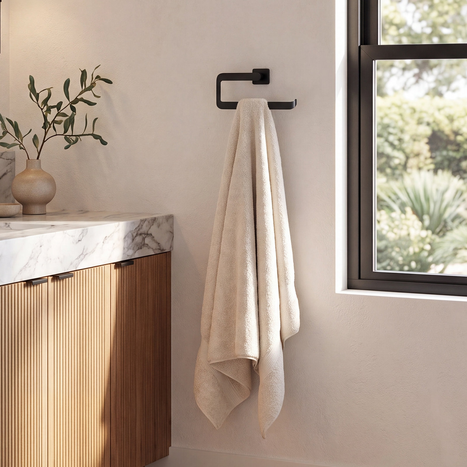 Blaze 10" Towel Bar, Matte Black