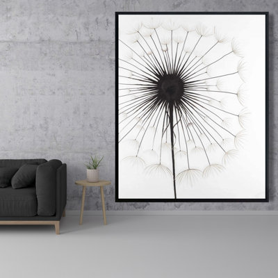 Dandelion Print On Canvas