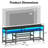 Media Console TV Stand with LED Lights & Charging Station, Storage Shelves Entertainment Center for Living Room & Bedroom-1850145872-1850145878