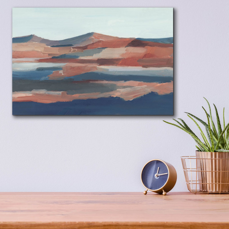 «Sienna Ridge 1» par Ethan Harper, art mural en verre acrylique