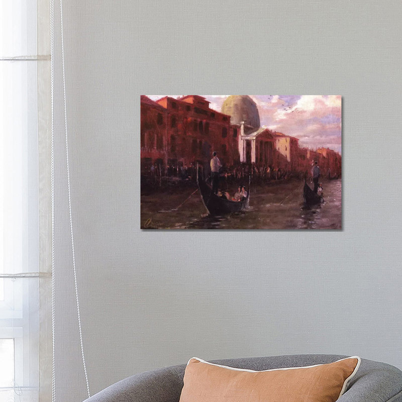 1 Piece Wall Art on Canvas, 66.04 cm H x 45.72 cm W x 1.91 cm D, Wrapped Canvas