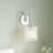 1-light Dimmable Armed Sconce Wall Sconce-2076939311