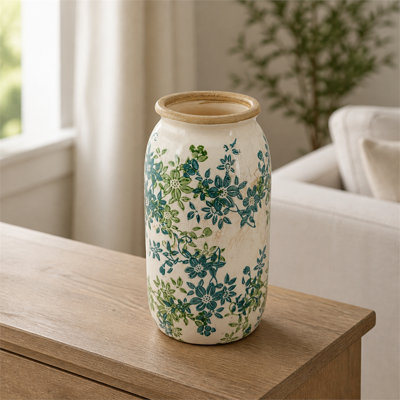 Mini vase en céramique de couleur unie avec un vernis à haute température; présente une silhouette arrondie et minimaliste - un vase élégant pour les arrangements floraux sur les entrées ou les tables de coiffeuse.