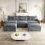Canapé modulaire en U avec repose-pieds mobile Allan-1653318792