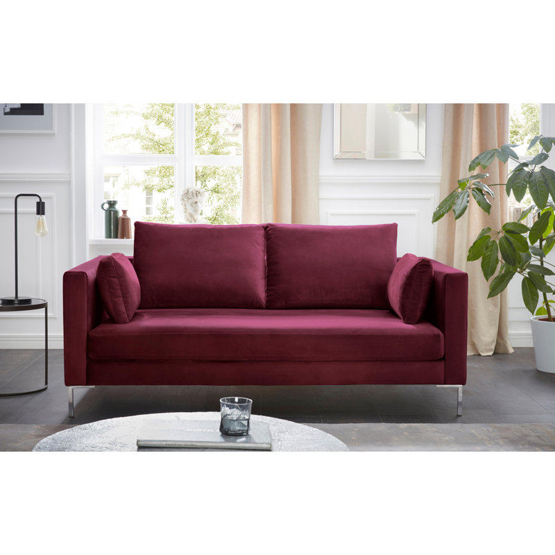 Sofa, Velvet, Green