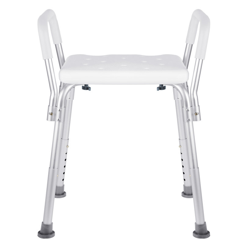 Tabouret de douche avec accoudoirs d'une capacité de poids de 350 lb
