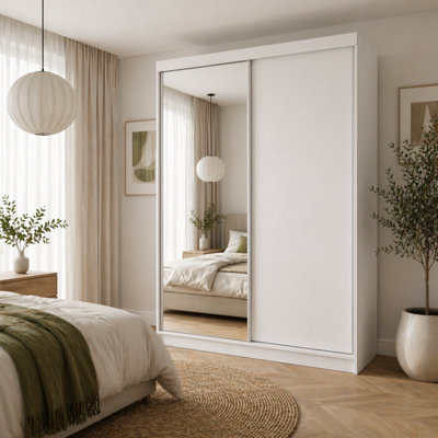 Modern 2 Door Sliding Wardrobe