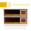 Britton Weather Resistant Small Animal Hutch
