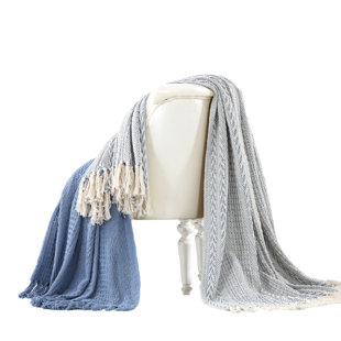 Jeté 100% coton Latina (Ensemble de 2)