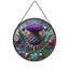 OrnateFloralCircularDesign vitrail pour fenêtre-1288375075