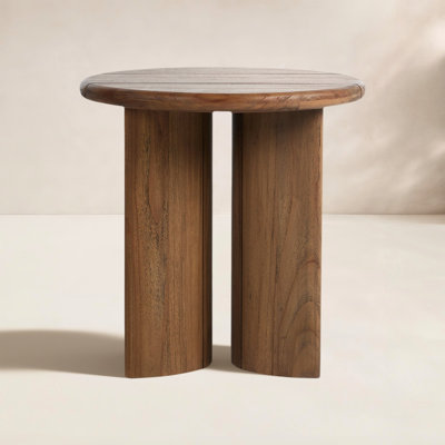 Haiden 22'' Teak Outdoor Side Table