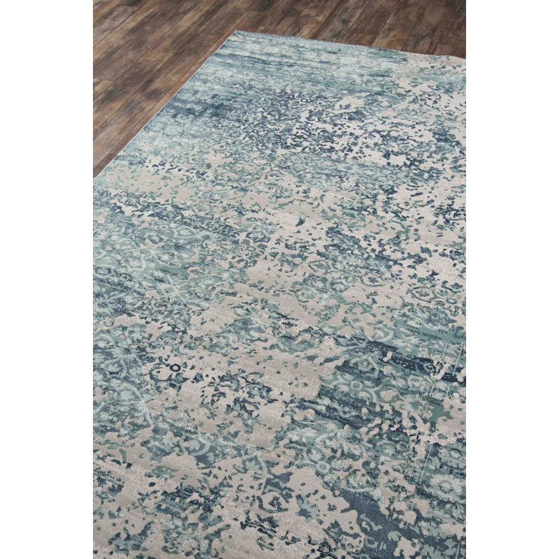 Delphine Blue Rug, Rectangle 7'9" x 9'10"