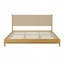 Structure de lit plateforme en bois d'hévéa-87702956-87702955