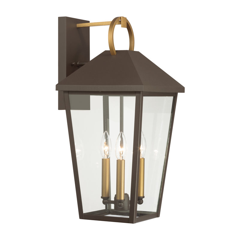 Gitlow 21" High 3-Light Outdoor Lantern